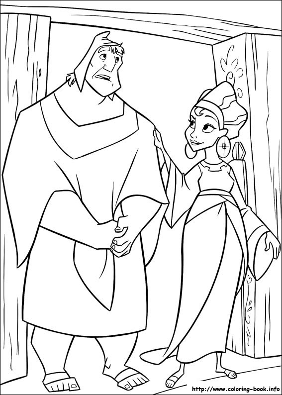 The Emperor's New Groove coloring picture